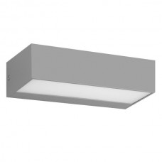 Φωτιστικό Απλίκα LED 8W 230V 500lm 4000K Λευκό Φως Ημέρας Polycarbonate Γκρί IP65 5913